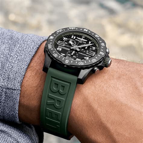 green breitling strap